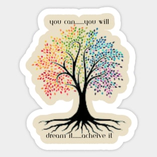 Dream it Sticker